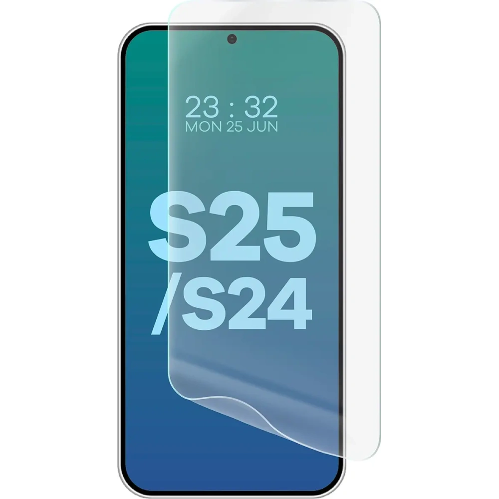 Folia hydrożelowa na ekran Bizon Glass Hydrogel Front do Samsung Galaxy S25 / S24 [2 PACK]