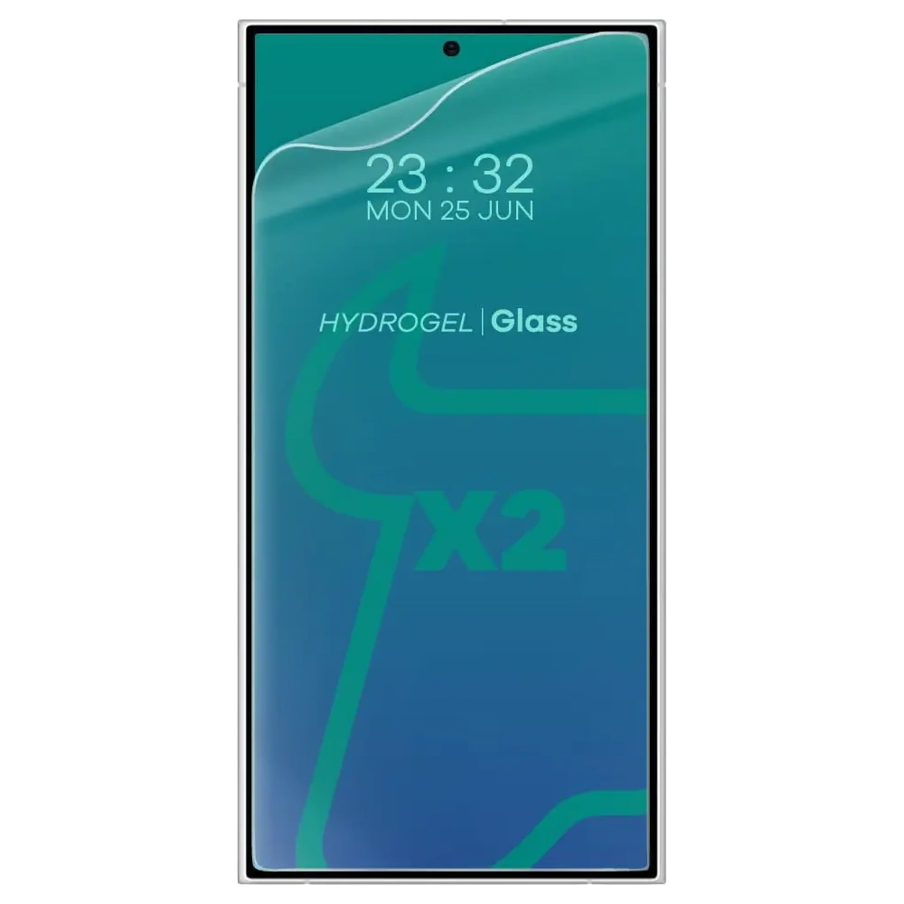 Folia hydrożelowa na ekran Bizon Glass Hydrogel Front do Samsung Galaxy S24 Ultra [2 PACK]