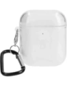 Etui Bizon Case Headphone Clear do Airpods 1/2 przezroczyste