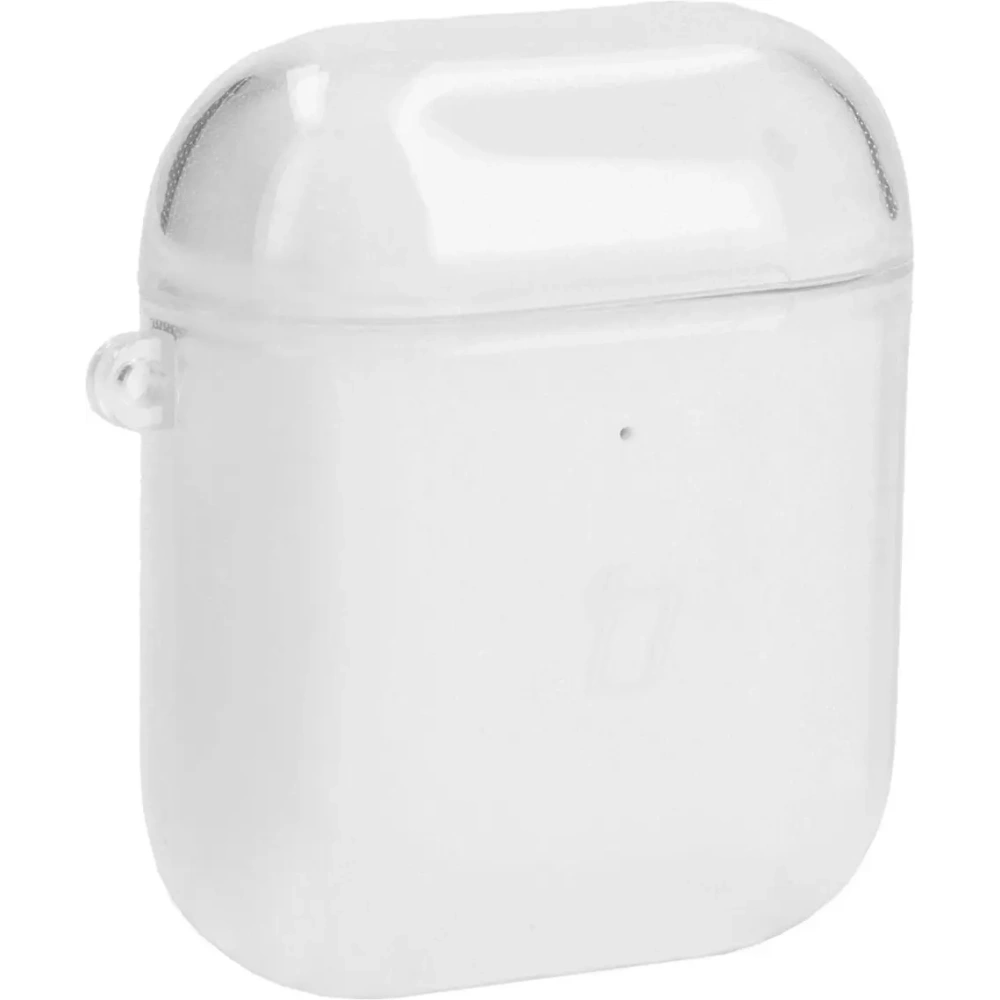 Etui Bizon Case Headphone Clear do Airpods 1/2 przezroczyste