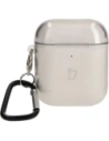 Bizon Case Kopfhörer Clear Airpods 1/2 klar-schwarz