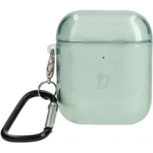 Buy Bizon Case Headphone Clear Airpods 1/2 clear-green - BIZ3922 - {ean13} - Home Screen Store Europe