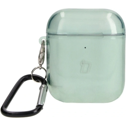 Kup Etui Bizon Case sluchátka Clear pro Airpods 1/2 průhledné-zelené - BIZ3922 - {ean13} - Sklep Home Screen