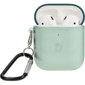 Kup Căști Bizon Case Airpods 1/2 transparente-verzi - BIZ3922 - {ean13} - Sklep Home Screen