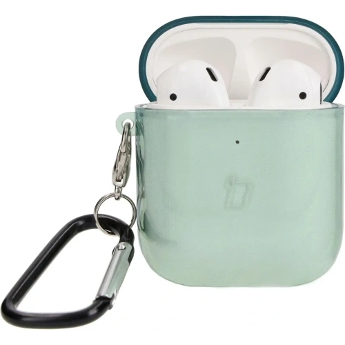 Kup Etui Bizon Case sluchátka Clear pro Airpods 1/2 průhledné-zelené - BIZ3922 - {ean13} - Sklep Home Screen
