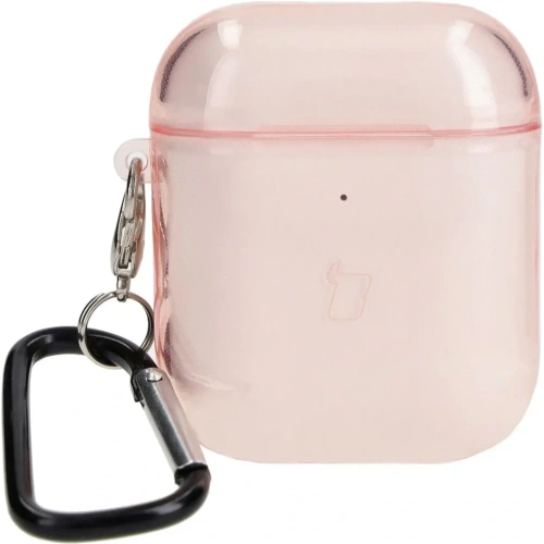 Kup Bizon Case Fejhallgató Átlátszó Airpods 1/2 átlátszó-rózsaszín - BIZ3923 - {ean13} - Sklep Home Screen