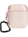 Bizon Case Kopfhörer Clear Airpods 1/2 klar-rosa