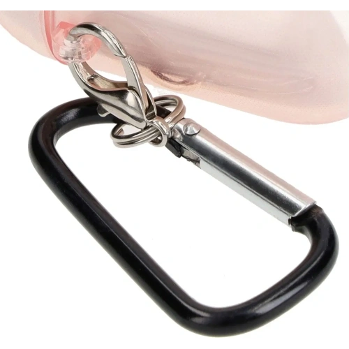 Kup Bizon Case Fejhallgató Átlátszó Airpods 1/2 átlátszó-rózsaszín - BIZ3923 - {ean13} - Sklep Home Screen