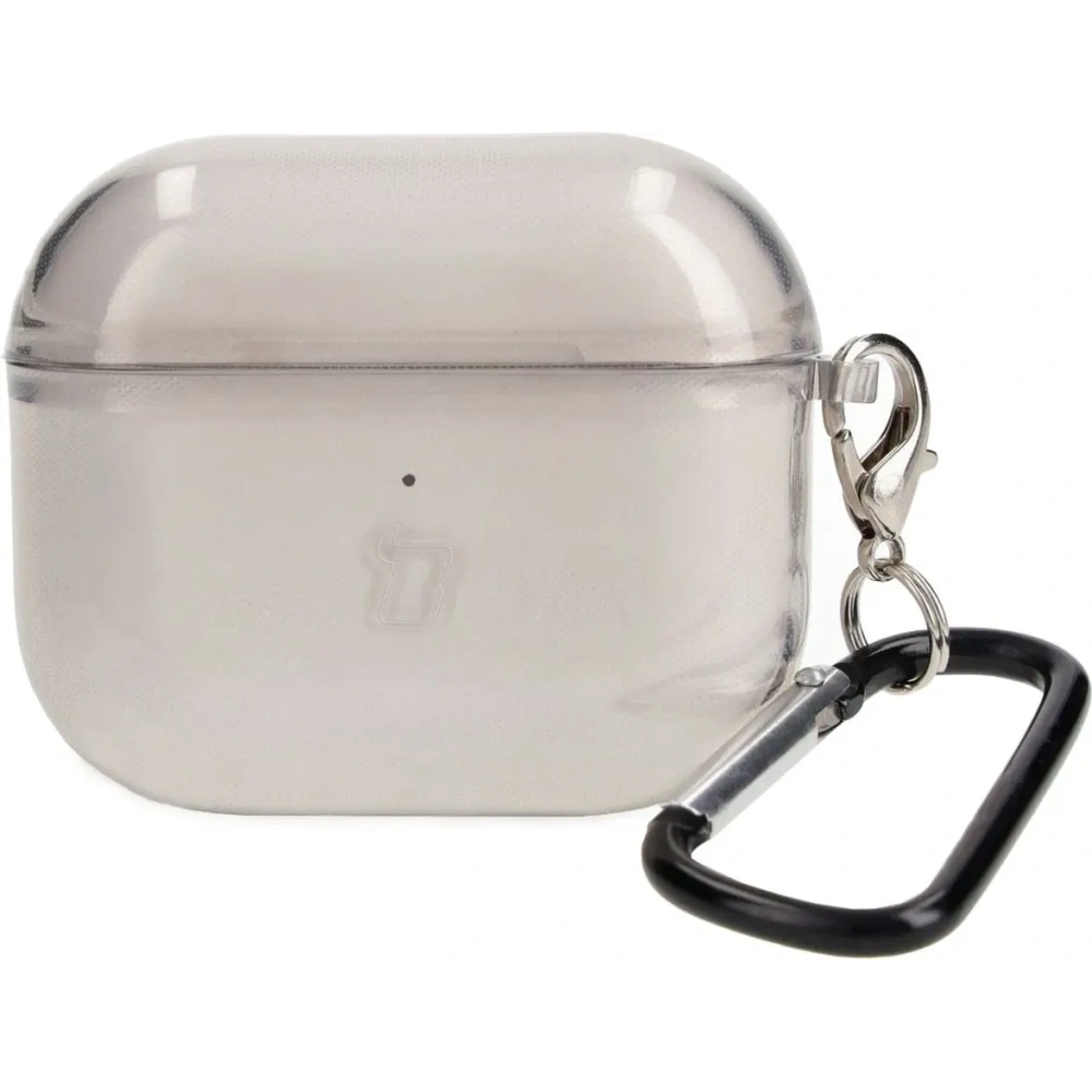 Etui Bizon Case Headphone Clear do Airpods 3 przezroczysto-czarne