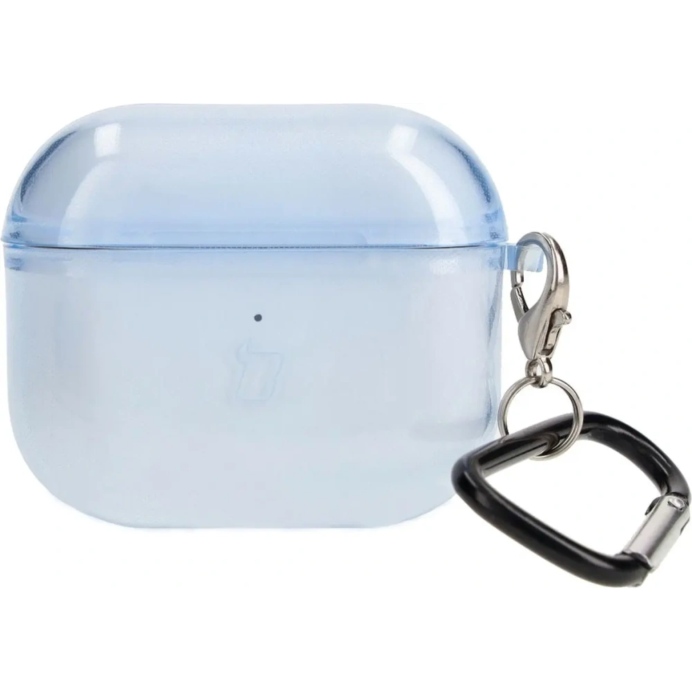 Etui Bizon Case Headphone Clear do Airpods 3 przezroczysto-niebieskie