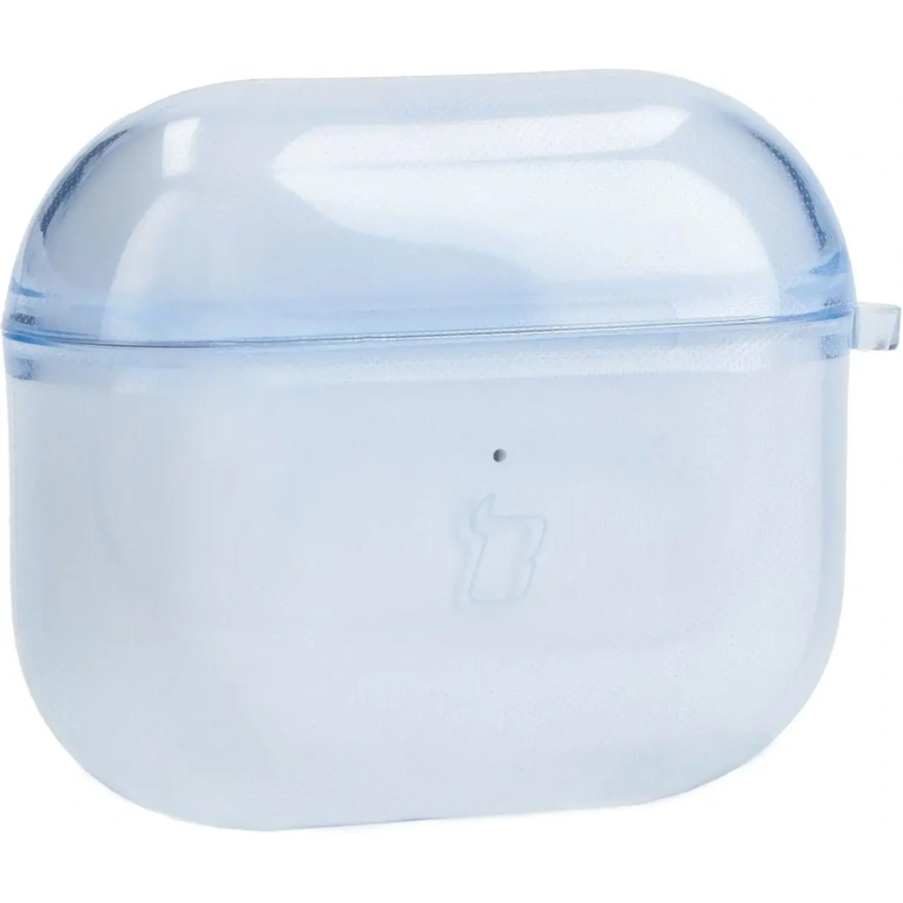 Etui Bizon Case Headphone Clear do Airpods 3 przezroczysto-niebieskie