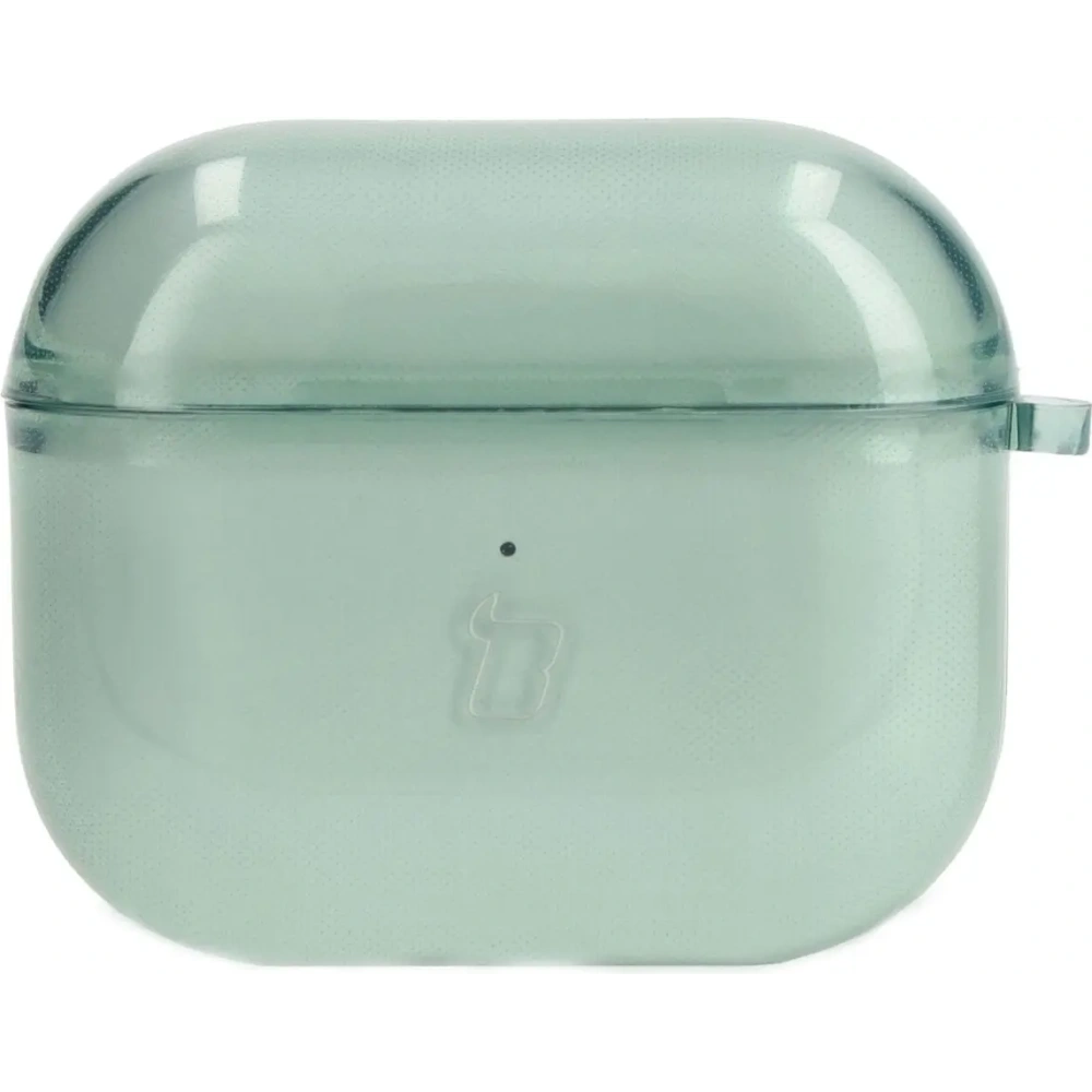 Etui Bizon Case Headphone Clear do Airpods 3 przezroczysto-zielone