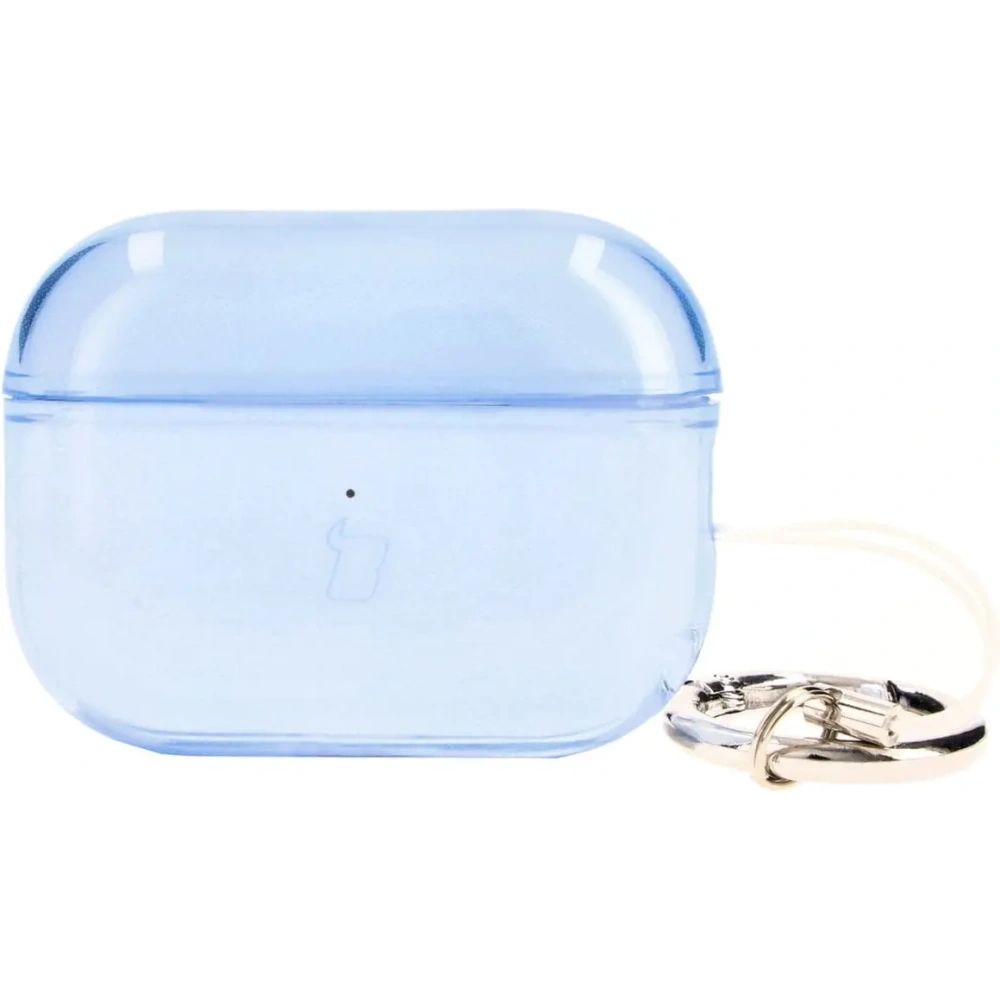 Etui Bizon Case Headphone Clear do Airpods Pro 2 przezroczysto-niebieskie