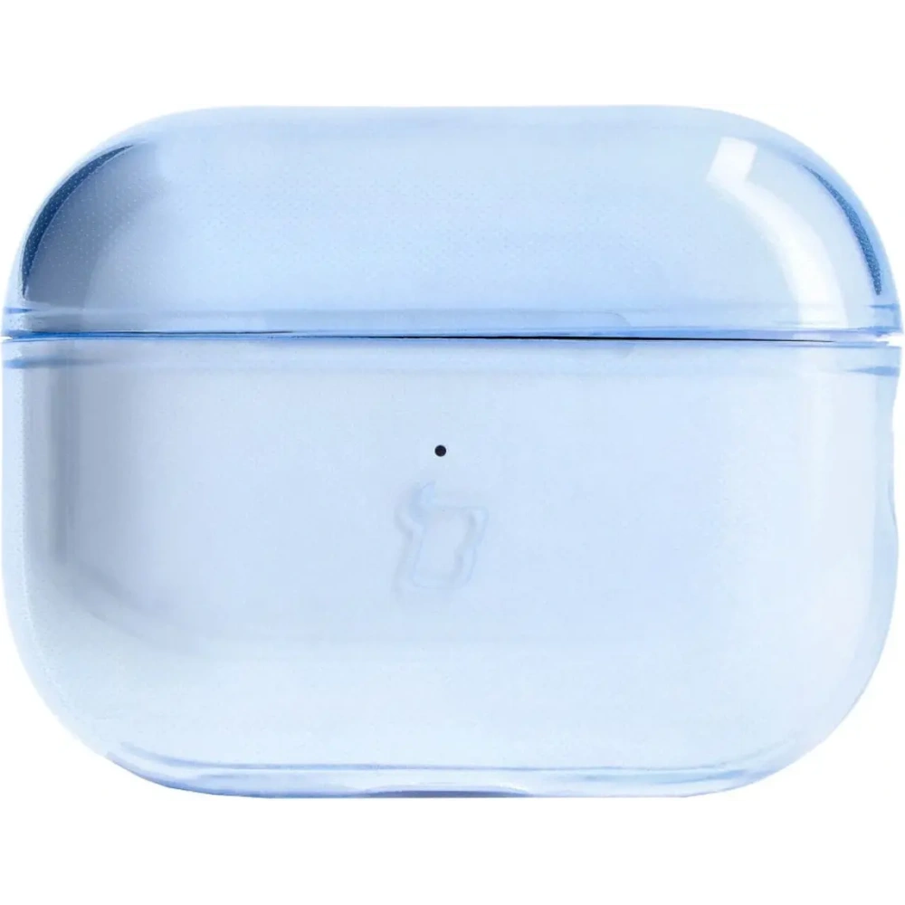 Etui Bizon Case Headphone Clear do Airpods Pro 2 przezroczysto-niebieskie