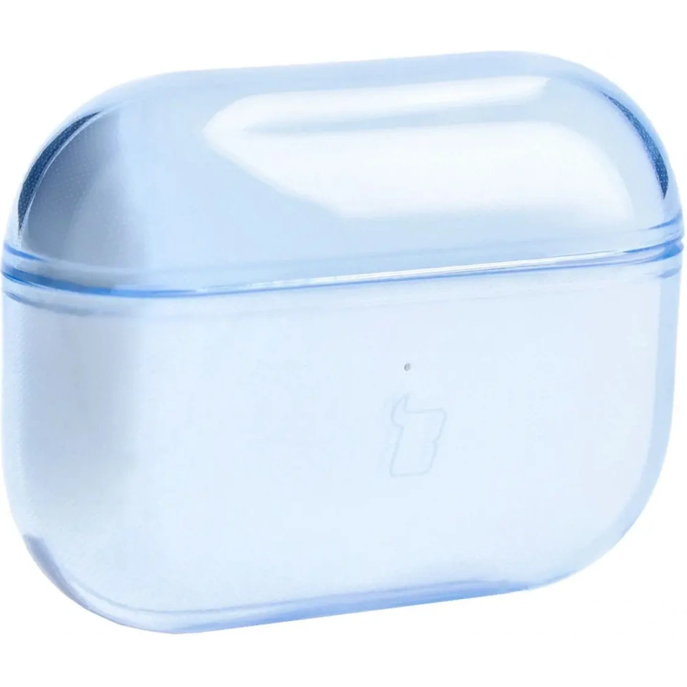 Etui Bizon Case Headphone Clear do Airpods Pro 2 przezroczysto-niebieskie