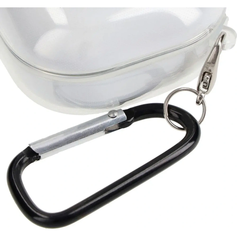 Etui Bizon Case Headphone Clear do Samsung Galaxy Buds Live / Pro / Buds2 / Buds2 Pro / Buds FE przezroczyste