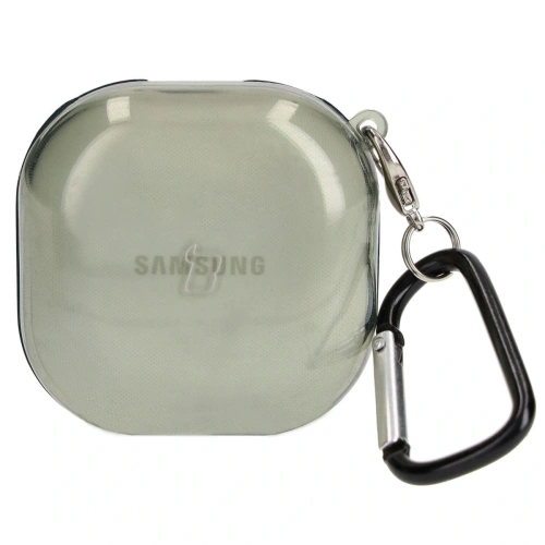 Kup Etui Bizon Case Headphone Clear do Samsung Galaxy Buds Live / Pro / Buds2 / Buds2 Pro / Buds FE przezroczysto-zielone - BIZ3938 - {ean13} - Sklep Home Screen