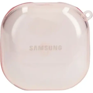 Kup Etui Bizon Case Headphone Clear do Samsung Galaxy Buds Live / Pro / Buds2 / Buds2 Pro / Buds FE przezroczysto-różowe - BIZ3939 - {ean13} - Sklep Home Screen