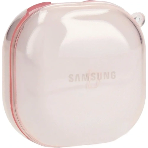 Kup Bizon Case Headphone Clear Samsung Galaxy Buds Live / Pro / Buds2 / Buds2 Pro / Buds FE tiszta-rózsaszín - BIZ3939 - {ean13} - Sklep Home Screen