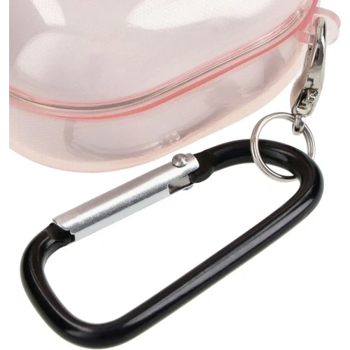 Kup Bizon Case Headphone Clear Samsung Galaxy Buds Live / Pro / Buds2 / Buds2 Pro / Buds FE tiszta-rózsaszín - BIZ3939 - {ean13} - Sklep Home Screen
