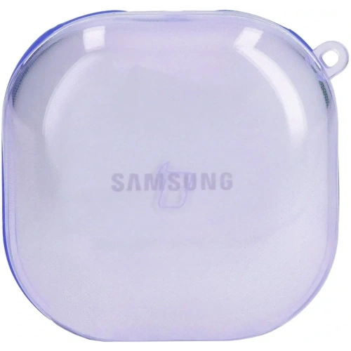 Kup Etui Bizon Case Headphone Clear do Samsung Galaxy Buds Live / Pro / Buds2 / Buds2 Pro / Buds FE przezroczysto-fioletowe - BIZ3940 - {ean13} - Sklep Home Screen