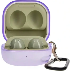 Buy Bizon Case Headphone Clear Samsung Galaxy Buds Live / Pro / Buds2 / Buds2 Pro / Buds FE clear-purple - BIZ3940 - {ean13} - Home Screen Store Europe