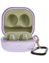 Kup Bizon Case Headphone Clear Samsung Galaxy Buds Live / Pro / Buds2 / Buds2 Pro / Buds FE átlátszó-lila - BIZ3940 - {ean13} - Sklep Home Screen