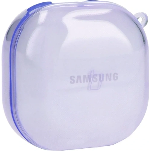 Kup Etui Bizon Case Headphone Clear do Samsung Galaxy Buds Live / Pro / Buds2 / Buds2 Pro / Buds FE przezroczysto-fioletowe - BIZ3940 - {ean13} - Sklep Home Screen