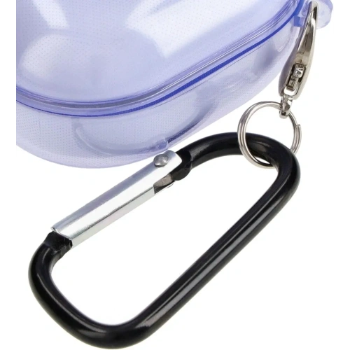 Kup Bizon Case Headphone Clear Samsung Galaxy Buds Live / Pro / Buds2 / Buds2 Pro / Buds FE átlátszó-lila - BIZ3940 - {ean13} - Sklep Home Screen