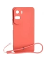 Bizon Case Silikon Honor 90 Lite schmutzig rosa