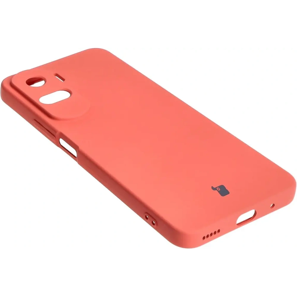 Etui Bizon Case Silicone do Honor 90 Lite brudny róż