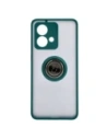 Kup Etui z uchwytem na palec Bizon Case Hybrid Ring do Motorola Edge 40 Neo przydymione z ciemnozieloną ramką - BIZ3944 - {ean13} - Sklep Home Screen