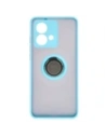 Kup Bizon Case Hybrid Ring Motorola Edge 40 Neo fumuriu cu un cadru albastru deschis - BIZ3945 - {ean13} - Sklep Home Screen