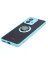 Kup Bizon Case Hybrid Ring Motorola Edge 40 Neo fumuriu cu un cadru albastru deschis - BIZ3945 - {ean13} - Sklep Home Screen