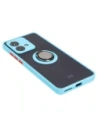 Kup Bizon Case Hybrid Ring Motorola Edge 40 Neo fumuriu cu un cadru albastru deschis - BIZ3945 - {ean13} - Sklep Home Screen