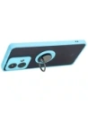 Kup Bizon Case Hybrid Ring Motorola Edge 40 Neo fumuriu cu un cadru albastru deschis - BIZ3945 - {ean13} - Sklep Home Screen