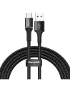 Kábel micro USB LED világítással Baseus Halo 2A 2m (fekete)