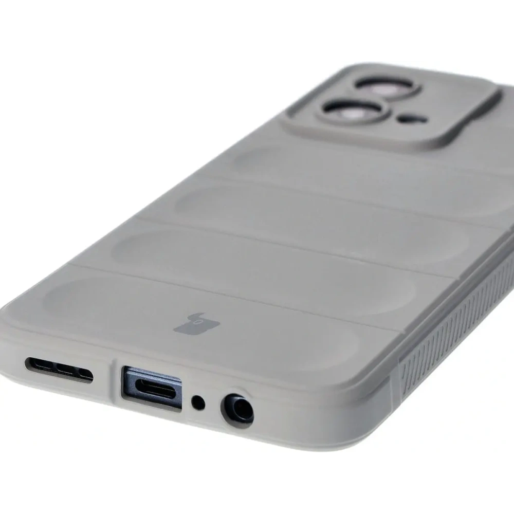 Pancerne etui Bizon Case Tur do Motorola Moto G84 5G jasnoszare