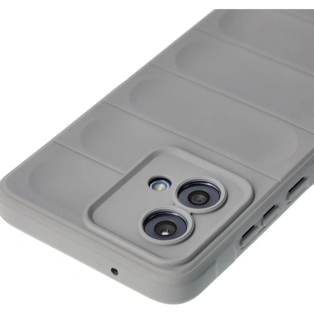 Pancerne etui Bizon Case Tur do Motorola Moto G84 5G jasnoszare