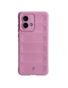 Pancerne etui Bizon Case Tur do Motorola Moto G84 5G jasnofioletowe