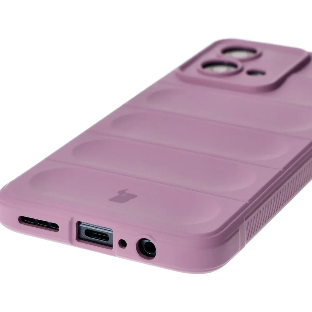 Pancerne etui Bizon Case Tur do Motorola Moto G84 5G jasnofioletowe