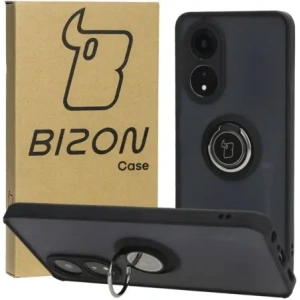 Kup Bizon Case Hybrid Ring Oppo A58 4G fumuriu cu un cadru negru - BIZ3958 - {ean13} - Sklep Home Screen