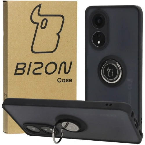 Buy Bizon Case Hybrid Ring Oppo A58 4G smoky with a black frame - BIZ3958 - {ean13} - Home Screen Store Europe