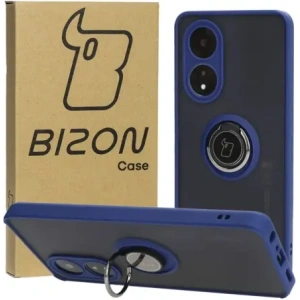 Kup Bizon Case Hybrid Ring Oppo A58 4G fumuriu cu un cadru albastru închis - BIZ3959 - {ean13} - Sklep Home Screen