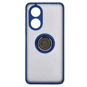 Kup Bizon Case Hybrid Ring Oppo A58 4G fumuriu cu un cadru albastru închis - BIZ3959 - {ean13} - Sklep Home Screen