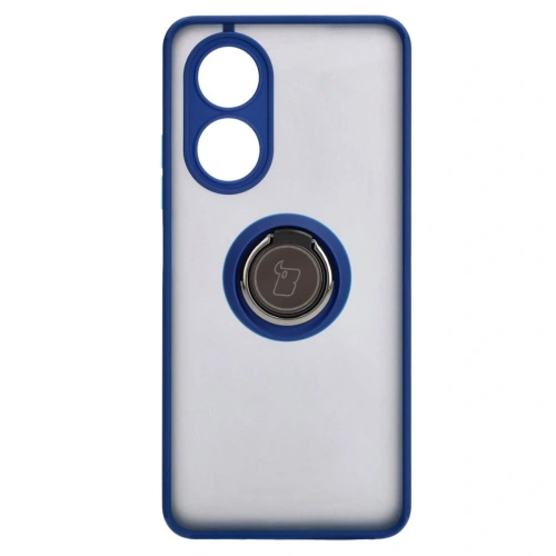 Kup Bizon Case Hybrid Ring Oppo A58 4G fumuriu cu un cadru albastru închis - BIZ3959 - {ean13} - Sklep Home Screen
