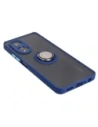 Kup Bizon Case Hybrid Gyűrű Oppo A58 4G füstös színben, sötétkék kerettel - BIZ3959 - {ean13} - Sklep Home Screen