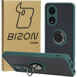 Kup Bizon Case Hybrid Ring Oppo A58 4G fumurie cu un cadru verde închis - BIZ3960 - {ean13} - Sklep Home Screen