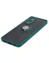Kup Pouzdro s prstenem na prst Bizon Case Hybrid Ring pro Oppo A58 4G kouřové s tmavozeleným rámem - BIZ3960 - {ean13} - Sklep Home Screen