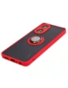 Buy Bizon Case Hybrid Ring Oppo A58 4G smoky with a red frame - BIZ3961 - {ean13} - Home Screen Store Europe